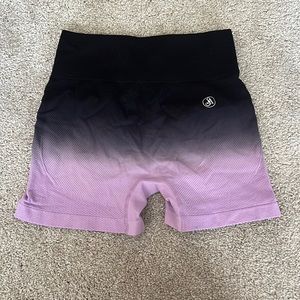Ombré Compression Workout Shorts